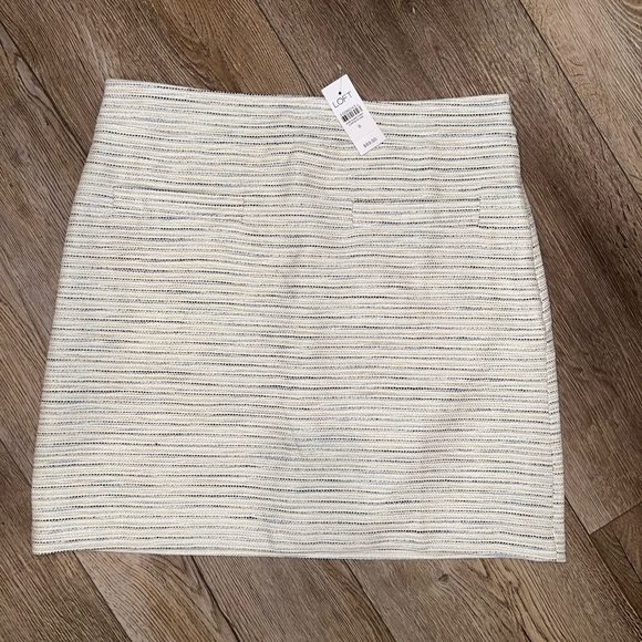 NWT LOFT Tweed Shift Pocket Skirt - Picture 6 of 10